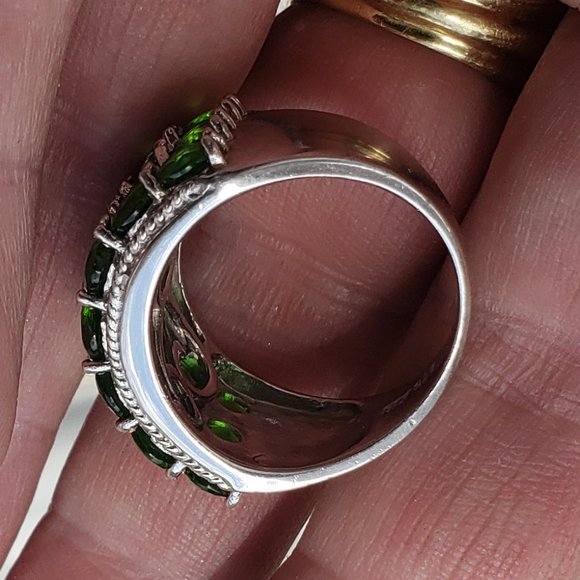 Russian Emerald ring - Picture 6 of 9